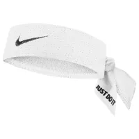 Bandanas de tennis Nike Dri-Fit Head Tie Terry - white/black