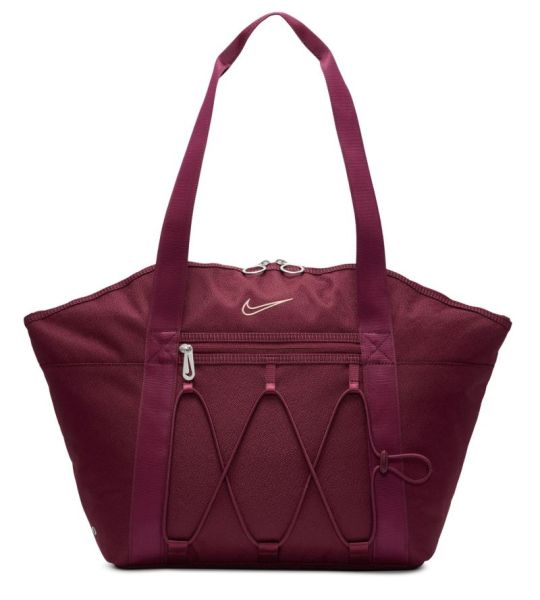 Bolsa de deporte Nike One Training Tote Bag - night maroon/night maroon/guava ice