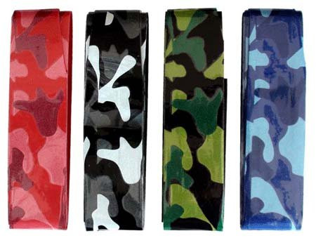  Pro's Pro Camouflage Grip 4P - white/black/blue/red