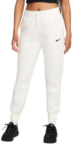 Women's trousers Nike Sportswear Phoenix Fleece - White