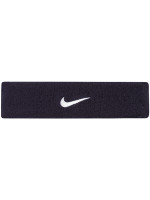 Bentiță cap Nike Swoosh Headband - obsidian/white