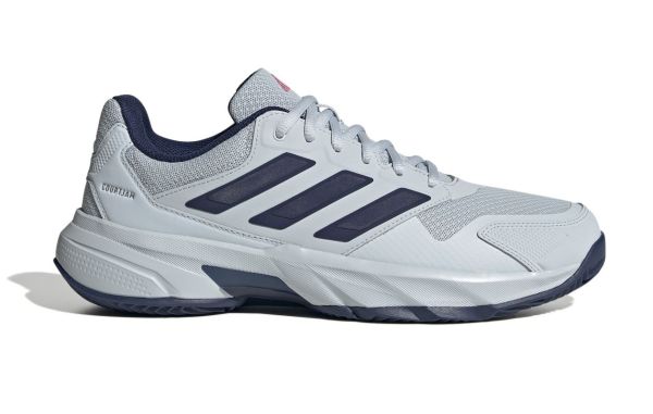 Herren-Tennisschuhe Adidas CourtJam Control 3 M Clay - Blau, Grau