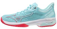 Naiste tennisejalatsid Mizuno Wave Exceed Tour 5 CC - tanager turquoise/fiery coral/white