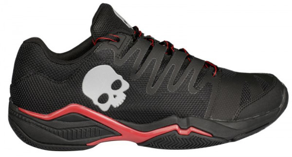  Hydrogen Tennis Skull Shoes - black/red