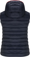 Dámská tenisová vesta Tommy Hilfiger LW Padded Global Stripe Vest - navy Dámská tenisová vesta Tommy Hilfiger LW Padded Global Stripe Vest - navy
