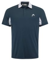Férfi teniszpolo Head Slice Polo Shirt - navy