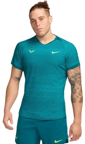 Мъжка тениска Nike Court Rafa Dri-Fit - Тюркоазен