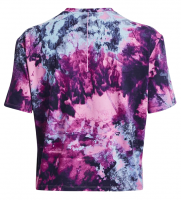 Dámske tričká Under Armour Rush Energy Printed Short Sleeve - midnight navy/jellyfish Dámske tričká Under Armour Rush Energy Printed Short Sleeve - midnight navy/jellyfish