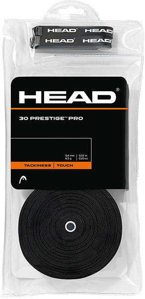 Tenisa overgripu Head Prestige Pro black 30P