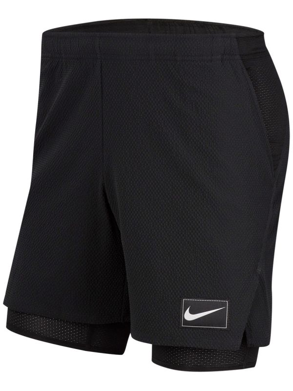 Nike Court Ace Pro LN Men's Tennis Shorts - black/black/black
