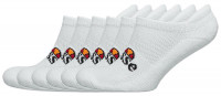 Chaussettes de tennis Ellesse Teban 6P Trainer Liners Socks - white