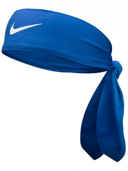 Bandană Nike Dri-Fit Head Tie 4.0 - game royal/white