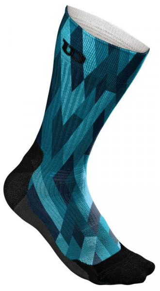  Wilson Men's Color High-End Crew Sock 1pr/pk - 1 para/enamel blue/camo print