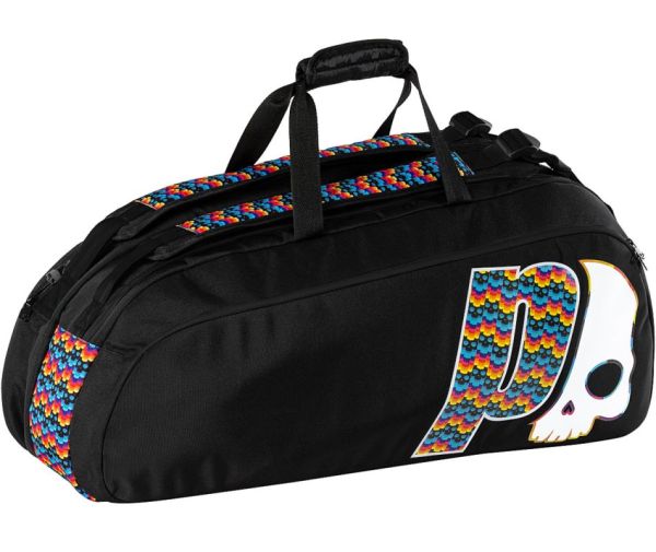 Bolsa de tenis Prince by Hydrogen Skulls 2 Comp - Negro