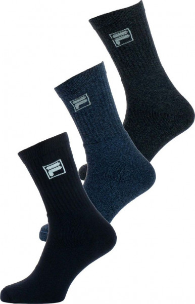 Calcetines de tenis  Fila Tennis Socks 3P - navy