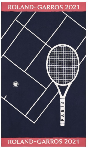 Ręcznik tenisowy Roland Garros Joueur 21 Plage DP - marine (plażowy)