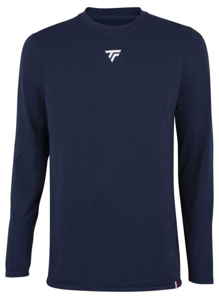 Herren Tennis-Langarm-T-Shirt Tecnifibre Seamless Baselayer - navy blue