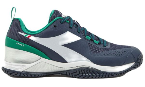 Men’s shoes Diadora Blushield Torneo 2 AG - blue corsair/white