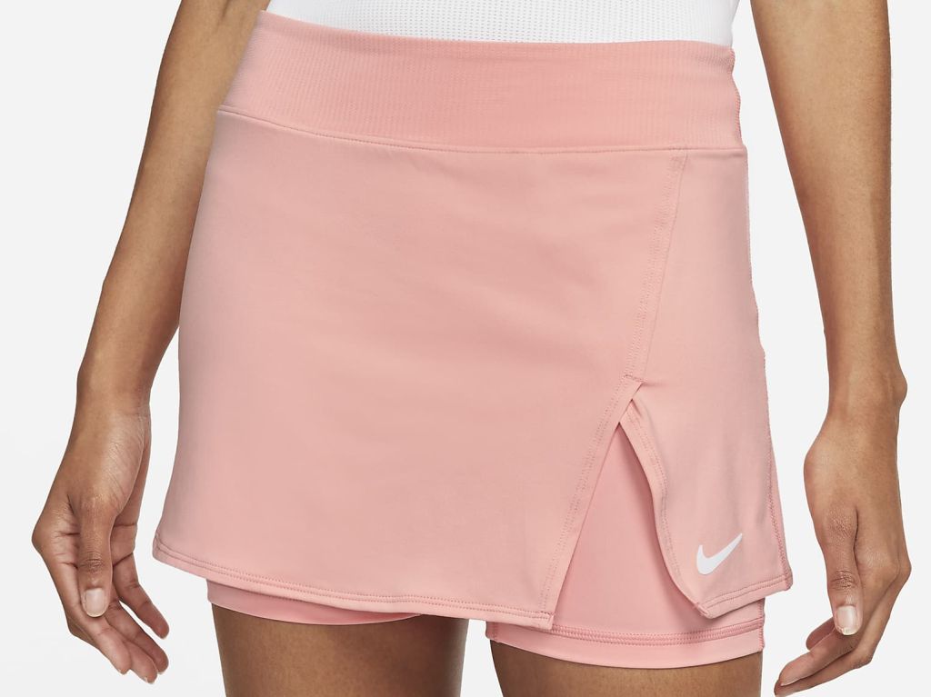 nike white court victory tennis skirt