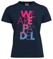 Tenisa T-krekls sievietēm Head WAP Bold T-Shirt W - dark blue