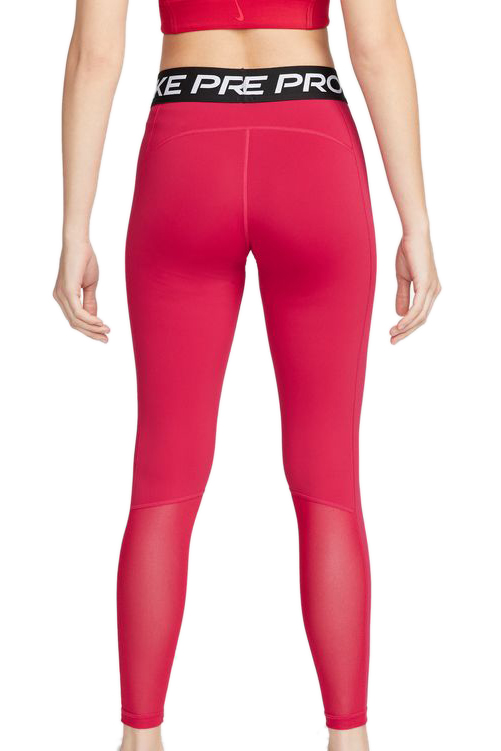 Women's leggings Nike Pro Dri-Fit Tight Hi Rise W - mystic  hibiscus/black/white