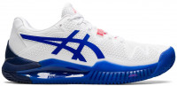 Damskie buty tenisowe Asics Gel-Resolution 8 Clay W - white/lapis lazuli blue