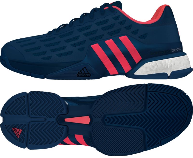 Adidas Barricade 2016 Boost tech steel flash red