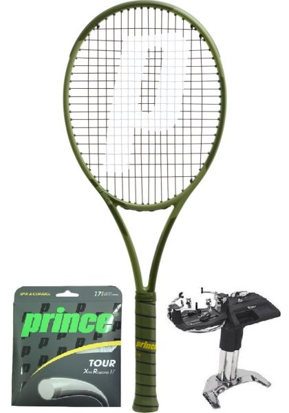 Tennisschläger Prince Textreme Phantom 100X 305G + Besaitung + Serviceleistung