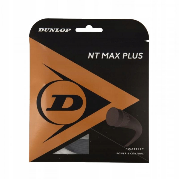 Naciąg tenisowy Dunlop NT MAX PLUS (12 m) - black
