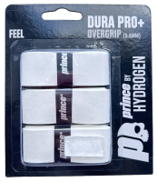 Grips de tennis Prince by Hydrogen Dura Pro+ 3P - Blanc