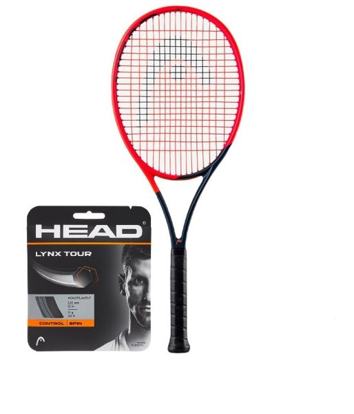Tennis racket Head Radical Pro + string