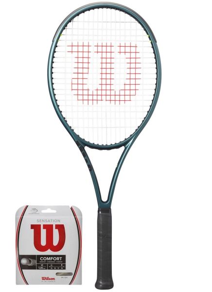 Tennisschläger Wilson Blade 100UL V9.0 - bespannt