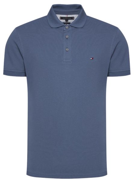 Férfi teniszpolo Tommy Hilfiger Core 1985 Slim - Kék