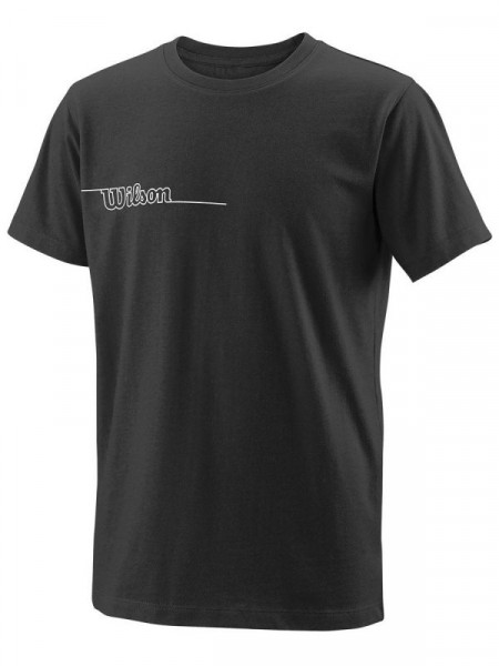 T-krekls zēniem Wilson Team II Tech Tee Youth - black