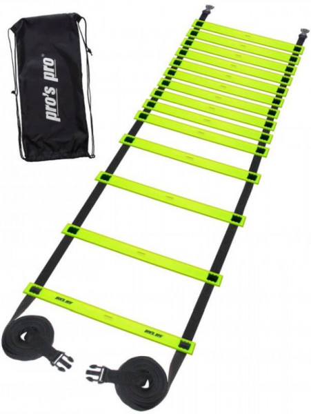  Pro's Pro Agility Ladder (6 m) - neon yellow
