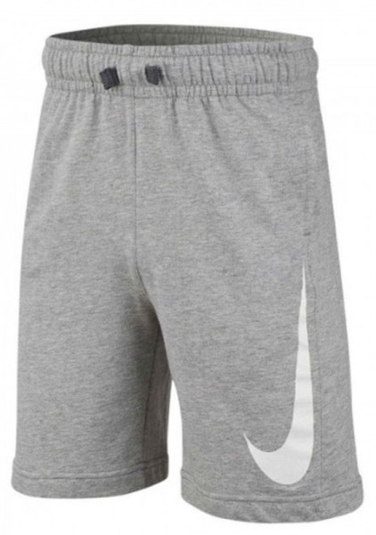  Nike B Swoosh FT Short - dark grey heather/white