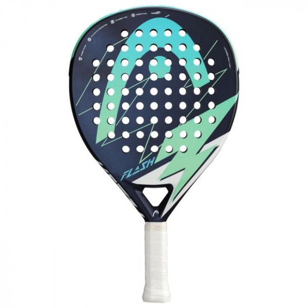 Padel racket Head Flash - green/blue