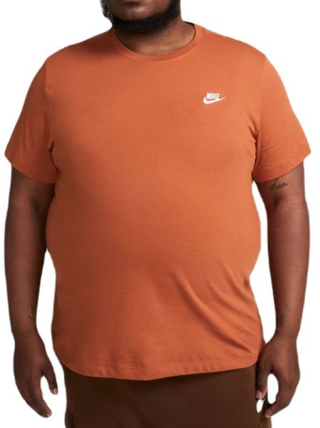 T-shirt da uomo Nike Sportswear Club T-Shirt - dark russet