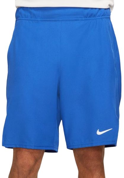 Herren Tennisshorts Nike Court Dri-Fit Victory Short 9in M - Blau, Weiß