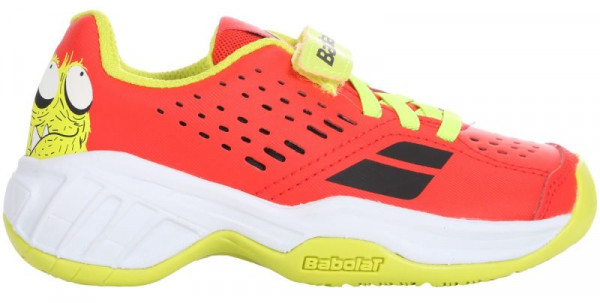 Junior shoes Babolat Pulsion All Court Kid - tomato red