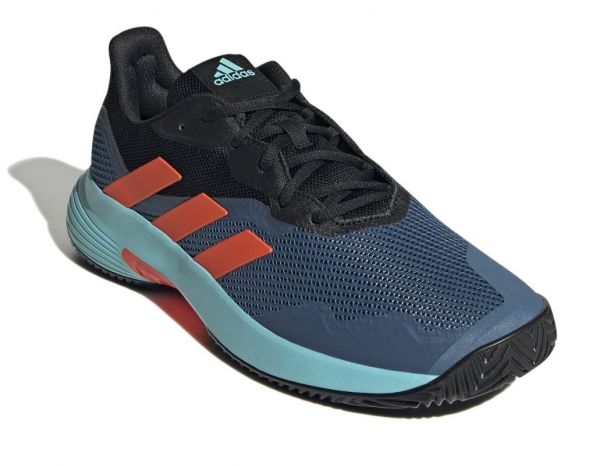  Adidas CourtJam Control M - black/pulse aqua/altered blue