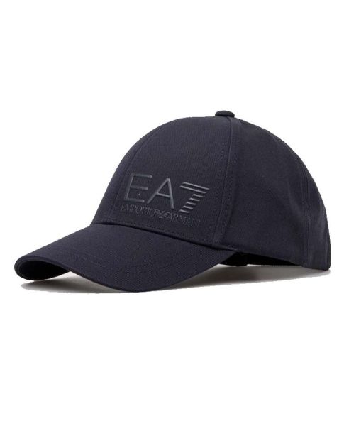 Teniso kepurė EA7 Unisex Train Core Logo Baseball Hat - black iris/black iris