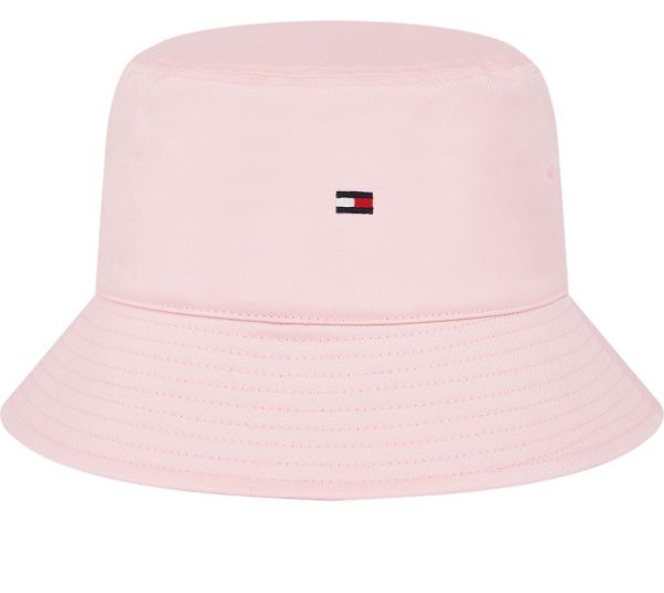 Berretto da tennis Tommy Hilfiger Essential Flag Bucket Women - pink dust