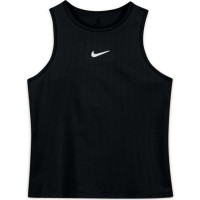 Majica kratkih rukava za djevojčice Nike Court Dri-Fit Victory Tank G - black/white