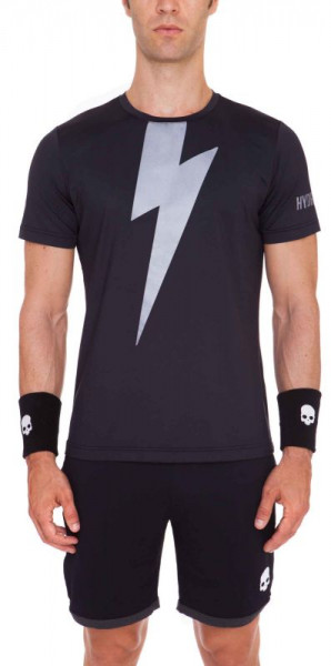 Męski T-Shirt Hydrogen Thunderbolt Tech T-Shirt - black/reflex