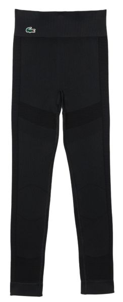 Legingi Lacoste Seamless Absorbent Sports Leggings - Melns