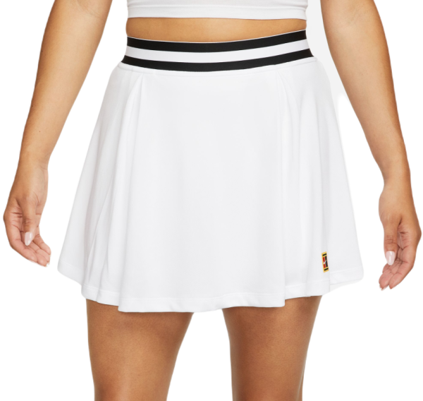 Γυναικεία Φούστες Nike Court Dri-Fit Heritage Tennis Skirt - white