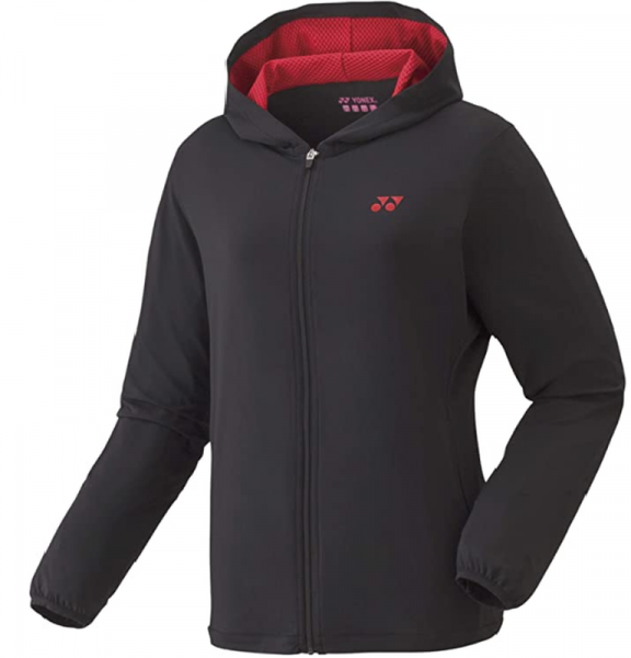 Damen Tennissweatshirt Yonex Women's Warm-Up Jacket 57047EX - black