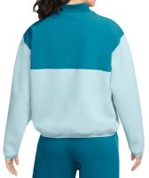 Ženski sportski pulover Nike Court Dri-Fit Heritage 1/2-Zip Tennis Jacket - ocean bliss/green abyss Ženski sportski pulover Nike Court Dri-Fit Heritage 1/2-Zip Tennis Jacket - ocean bliss/green abyss