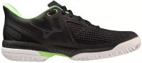 Muške tenisice Mizuno Wave Exceed Tour 5 AC - black/silver/techgreen Muške tenisice Mizuno Wave Exceed Tour 5 AC - black/silver/techgreen